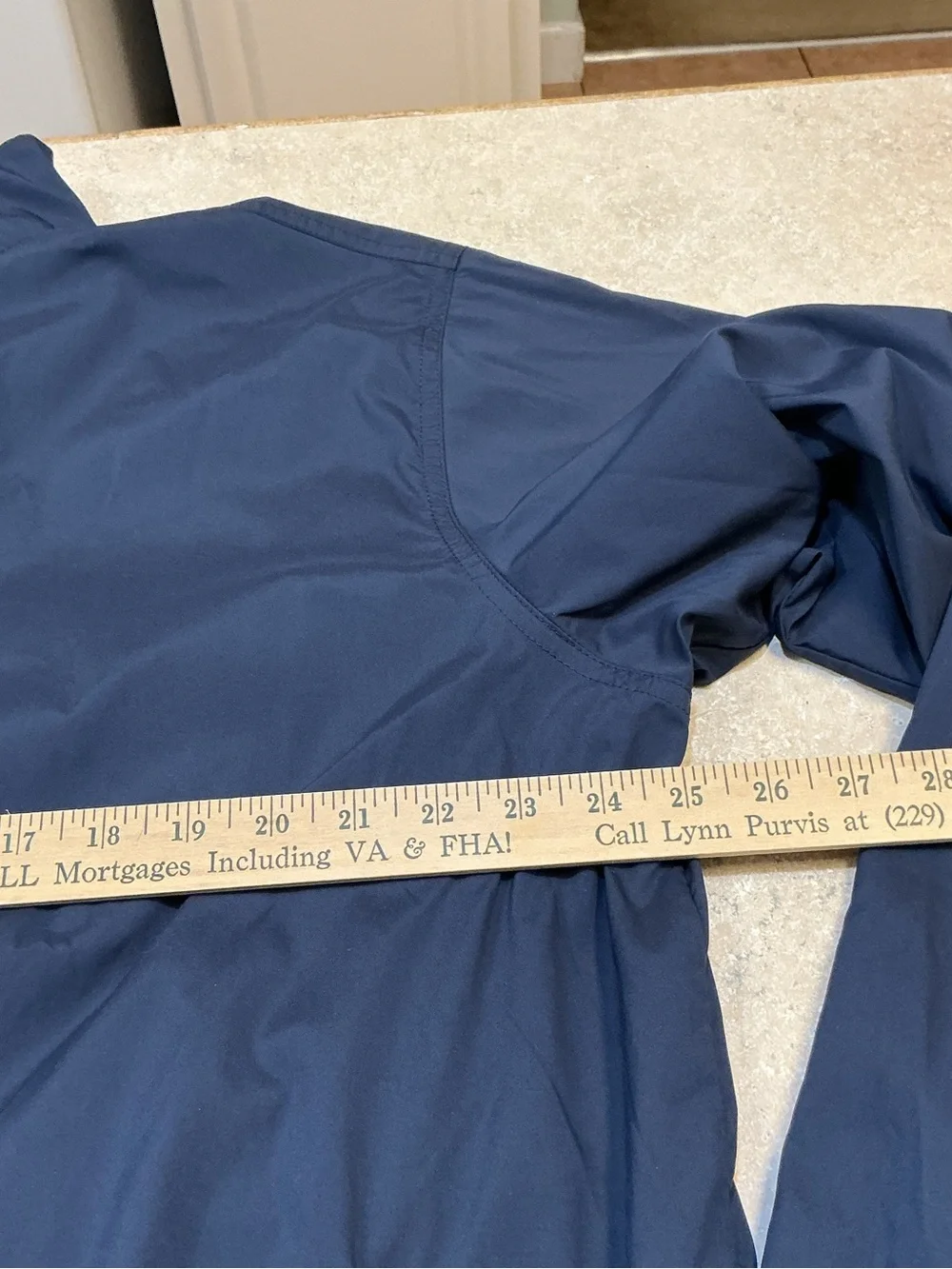 Adidas Men’s SZ XL Climaproof Pullover Quarter Zip Windbreaker Navy Blue
